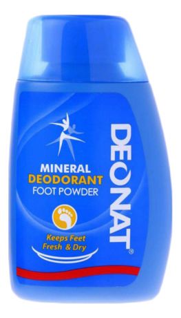 Порошок-дезодорант для ног на основе аммонийных квасцов Mineral Deodorant Foot Powder: Порошок 50г