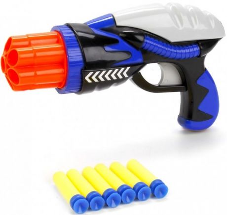 Игрушечное оружие Играем вместе Бластер с мягкими пулями на присосках B1604685-R