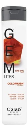 Тонирующий кондиционер для волос корректирующий цвет Gem Lites Flawless Colorditioner With BondFix 244мл: Fire Opal