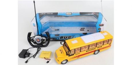 Радиоуправляемые игрушки Игротрейд Автобус р/у со световыми эффектами