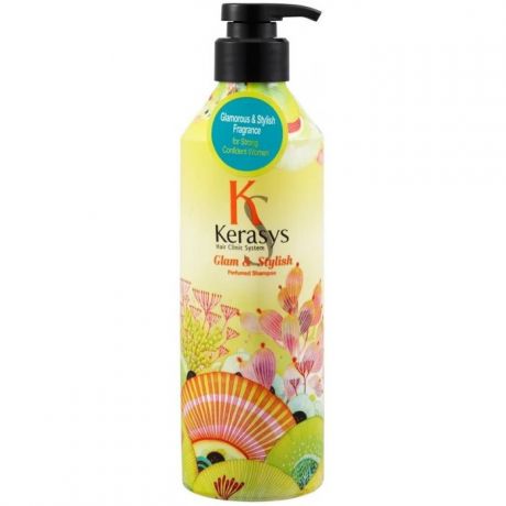 Косметика для мамы KeraSys Шампунь для волос Glam & Stylish Perfumed 600 мл