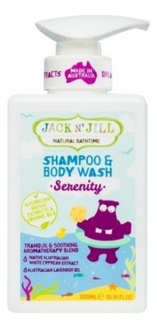 Шампунь и гель для душа Natural Bath Time Shampoo & Body Wash Serenity 300мл (успокаивающий)