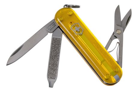 Нож-брелок Classic SD Colors Tuscan Sun 58мм, 7 функций 0.6223.T81G