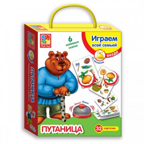 Игры для малышей Vladi toys Игра со звонком Путаница