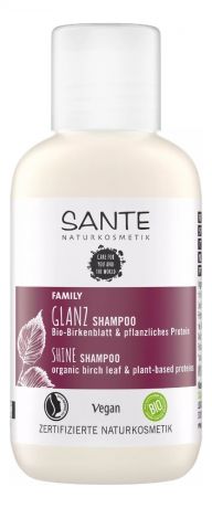 Шампунь для блеска волос Family Glanz Shampoo Bio-Birkenblatt & Pflanzliches Protein: Шампунь 50мл