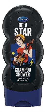 Детский шампунь-гель для волос и тела Будь звездой Shampoo & Shower 230мл
