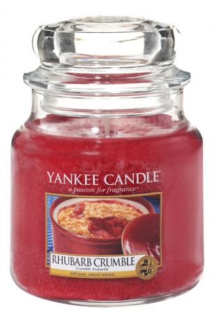 Ароматическая свеча Rhubarb Crumble: Свеча 411г