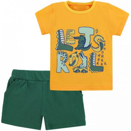 Комплекты детской одежды Babycollection Костюм для мальчика Давай кататься