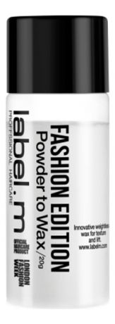 Пудра-воск для укладки волос Fashion Edition Powder To Wax 20г
