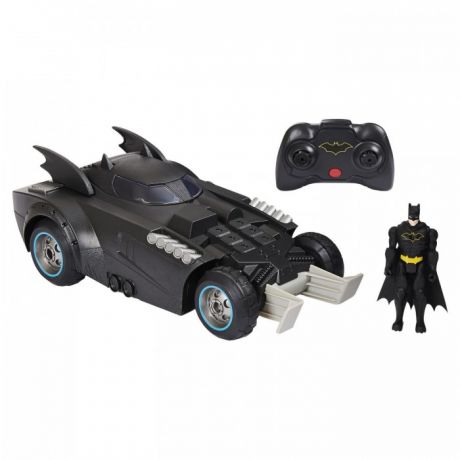 Радиоуправляемые игрушки Batman Бэтмобиль на радиоуправлении и фигурка Бэтмена