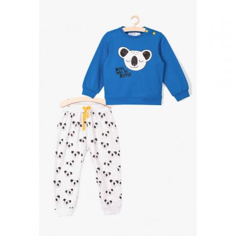 Комплекты детской одежды 5.10.15 Комплект для мальчика (толстовка, брюки) 5P3702