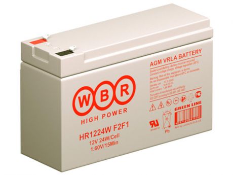 Аккумулятор для ИБП WBR HR1224W 12V 6.5Ah