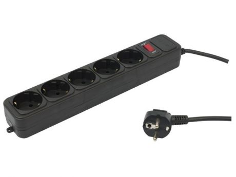 Сетевой фильтр PC PET 5 Sockets 1.8m AP01006-1.8-B