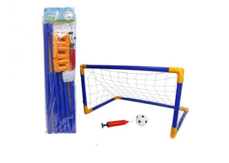 Спортивный инвентарь 1 Toy Футбольные ворота с мячом и насосом 79х50х43 см