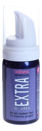 Крем-пенка для диабетических стоп и сухой кожи ног Callusan Cremeschaum Extra: Крем-пенка 40мл