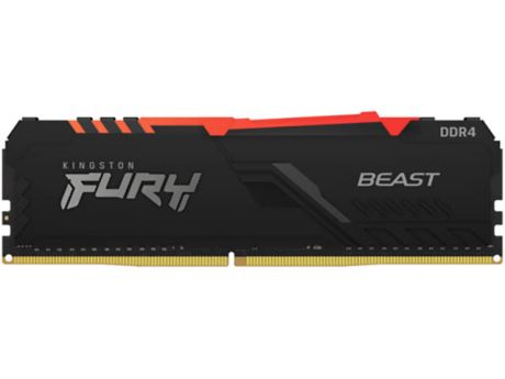 Модуль памяти Kingston Fury Beast RGB DDR4 DIMM 3200MHz PC-25600 CL16 - 16Gb KF432C16BBA/16