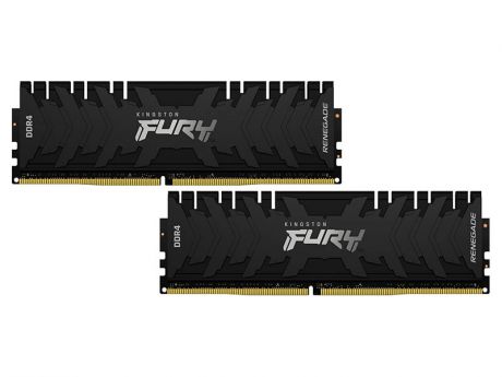 Модуль памяти Kingston Fury Renegade Black DDR4 DIMM 4266MHz PC-34100 CL19 - 32Gb Kit (2x16Gb) KF442C19RB1K2/32