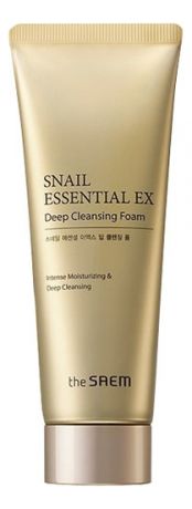 Пенка для умывания с улиточным муцином Snail Essential EX Wrinkle Solution Deep Cleansing Foam 150г