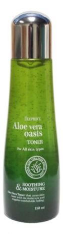 Тонер для лица с экстрактом алоэ вера Aloe Vera Oasis Toner 150мл