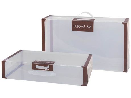 Набор коробок для обуви Elan Gallery 52x30x11.5cm 2шт 680003