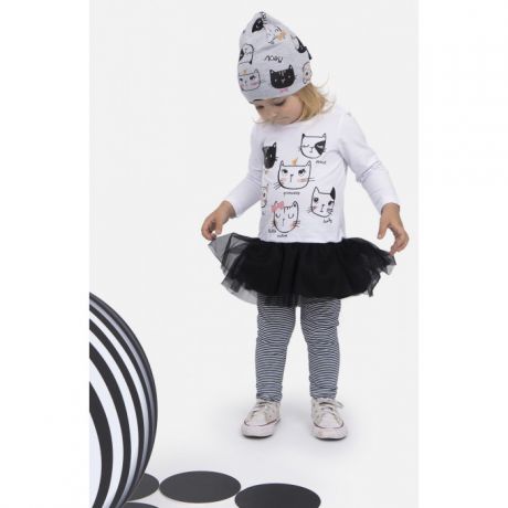 Комплекты детской одежды Playtoday Комплект для девочки Meow 398005