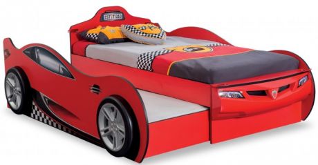 Кровати для подростков Cilek двухместная Машина Racecup