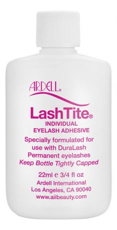 Клей для пучков прозрачный Lashtite Adhesive Clear: Клей 22г