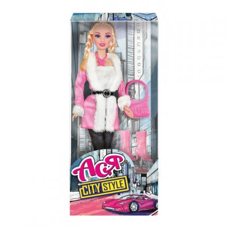 Куклы и одежда для кукол ToysLab (Science agents) Кукла Ася Блондинка с косичками Городской стиль 28 см