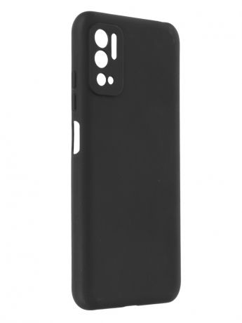 Чехол Alwio для Xiaomi Redmi Note 10T Soft Touch Silicone Black ASTXRN10TBK