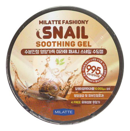 Гель для лица и тела с экстрактом улиточного муцина Fashiony Snail Soothing Gel 300мл