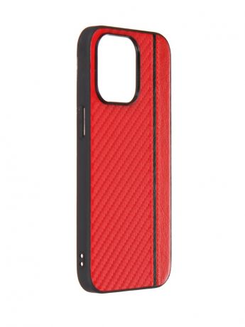 Чехол G-Case для APPLE iPhone 13 Pro Carbon Red GG-1523
