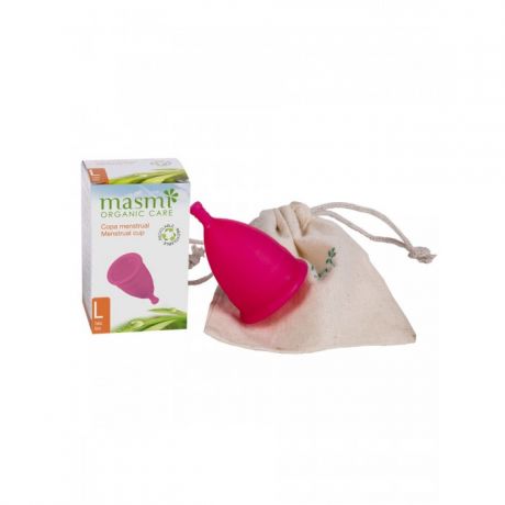 Гигиенические прокладки Masmi Organic Care Гигиеническая менструальная чаша размер L