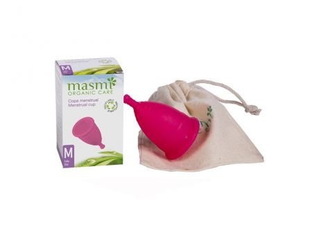 Гигиенические прокладки Masmi Organic Care Гигиеническая менструальная чаша размер M
