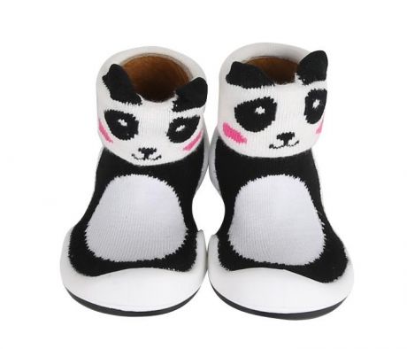 Домашняя обувь Komuello Ботиночки-носочки Cheek panda