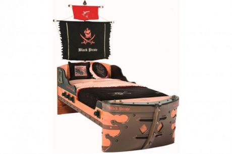 Кровати для подростков Cilek корабль Black Pirate