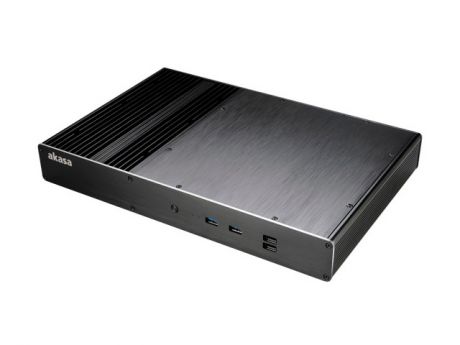 Корпус Akasa Galileo T Slim Thin mini-ITX A-ITX23-M1B A-ITX23-M1B