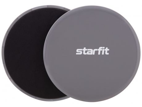 Слайдеры для фитнеса Starfit FS-101 Grey-Black УТ-00016636