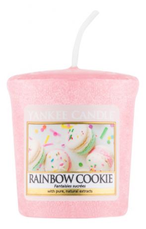 Ароматическая свеча Rainbow Cookie: Свеча 49г