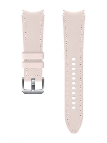 Аксессуар Ремешок для Samsung Galaxy Watch 4 Hybrid Leather M/L Pink ET-SHR89LPEGRU