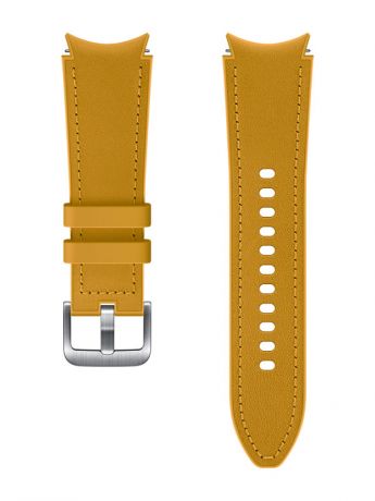 Аксессуар Ремешок для Samsung Galaxy Watch 4 Classic / Watch 4 Hybrid Leather S/M Mustard ET-SHR88SYEGRU