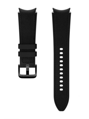 Аксессуар Ремешок для Samsung Galaxy Watch 4 Classic / Watch 4 Hybrid Leather M/L Black ET-SHR89LBEGRU