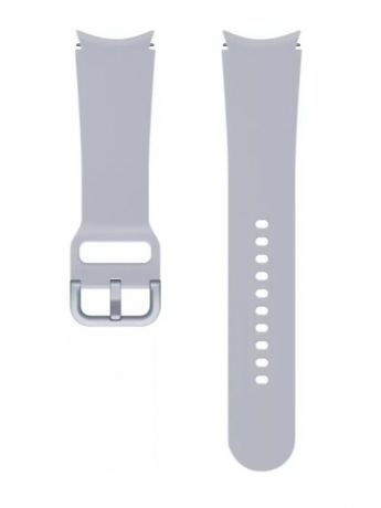 Аксессуар Ремешок для Samsung Galaxy Watch 4 / 4 Classic Sport Band 20mm S/M Silver ET-SFR86SSEGRU