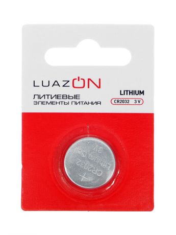 Батарейка CR2032 - Luazon (1 штука) 3005557
