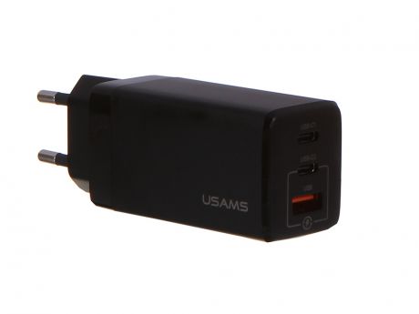 Зарядное устройство Usams US-CC110 USB Type C+1 USB Type A Black CC110TC01