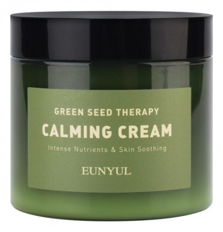 Успокаивающий крем-гель для лица с экстрактами зеленых плодов Green Seed Therapy Calming Cream 270мл