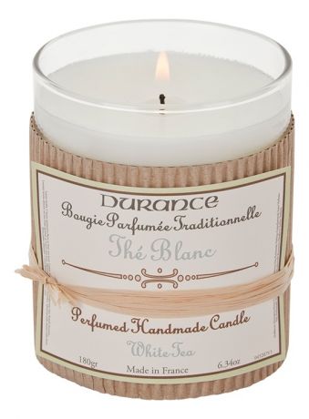 Ароматическая свеча Perfumed Handmade Candle White Tea 180г
