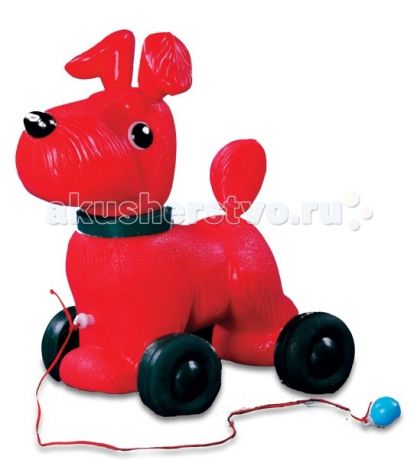 Каталки-игрушки Огонек собака Тобик
