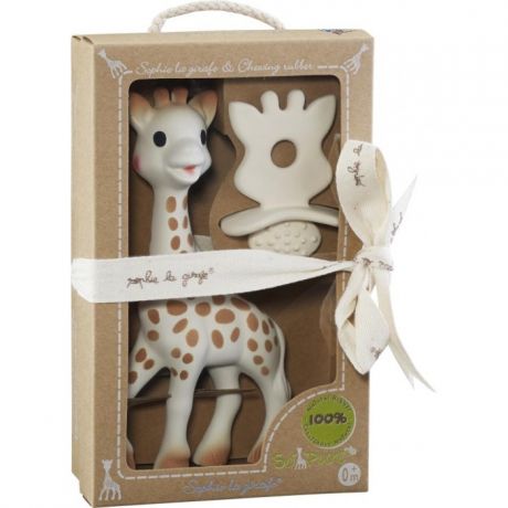 Развивающие игрушки Sophie la girafe (Vulli) Жирафик Софи с прорезывателем из каучука 616624