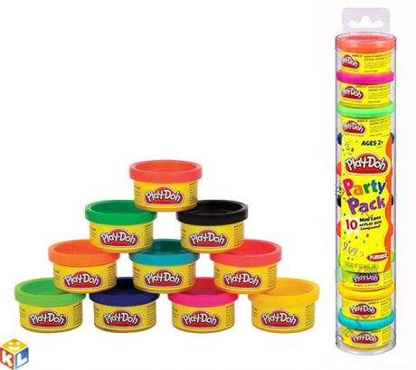 Пластилин Play-Doh Hasbro Набор для праздника в тубусе