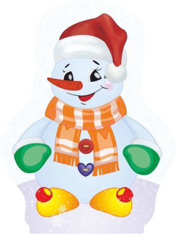 Игрушка Фигура на подставке Учитель Весёлый снеговик МП-210